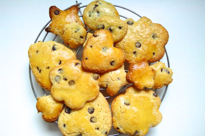 Makkelijke koekjes met chocolade